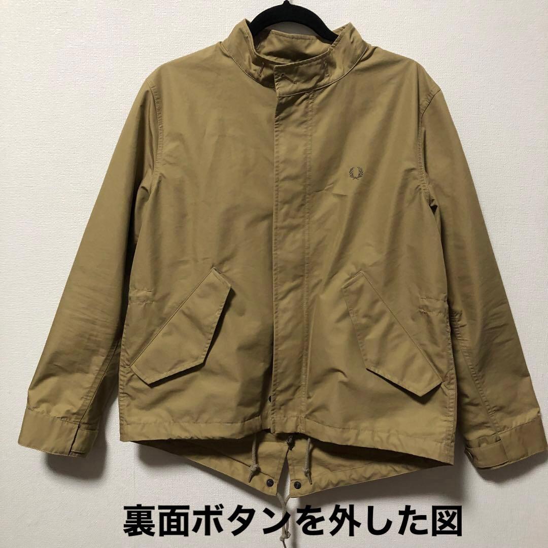 フレッドペリー　ショートモッズコート　トラックジャケットSメンズF2532
