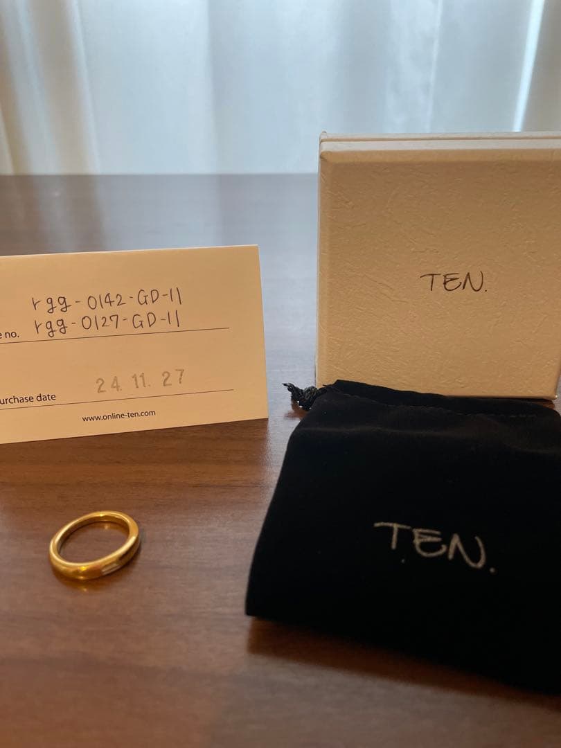 TEN. ゴールドリング 11号