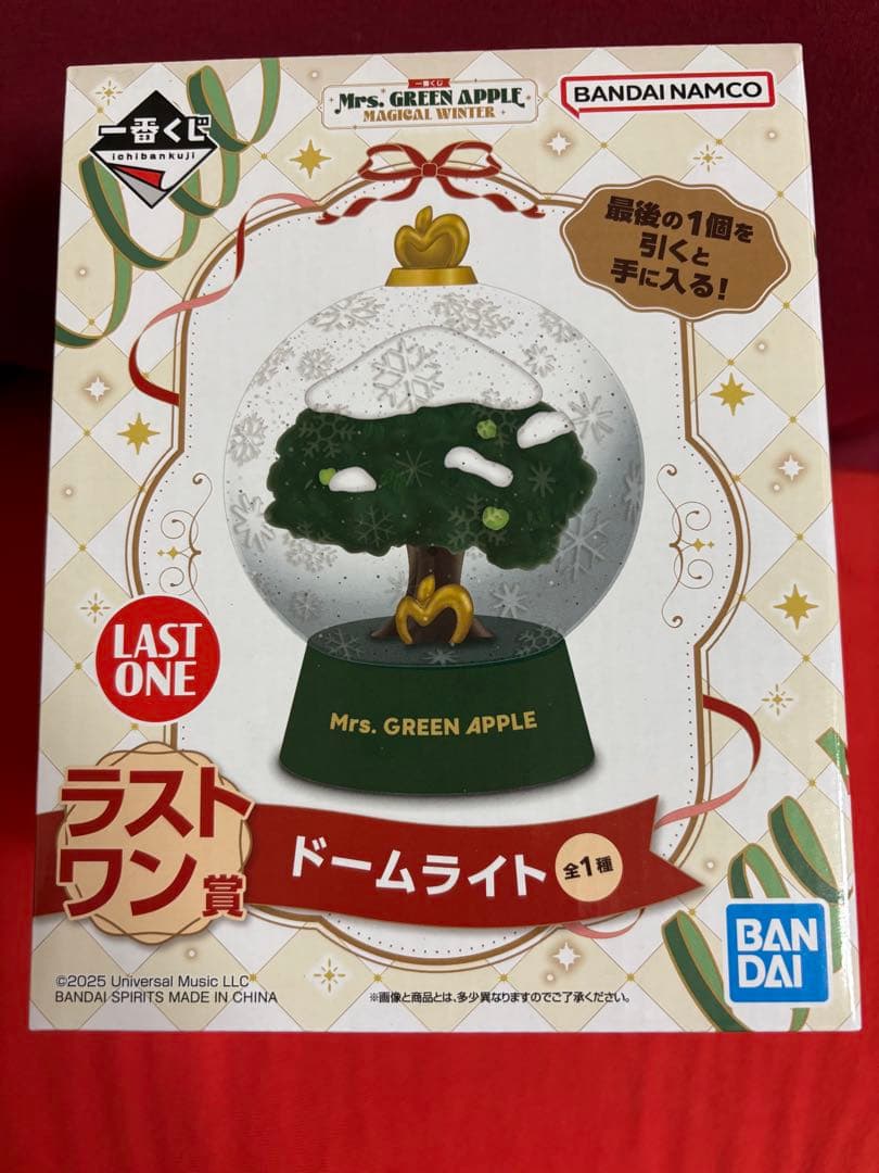 Mrs. GREEN APPLE 一番くじ　ラストワン賞　ドームライト
