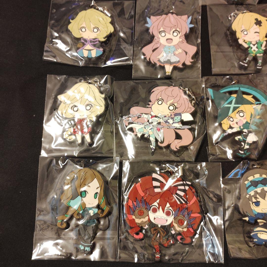 戦姫絶唱シンフォギアGX ラバーストラップ　キーホルダー　セット 水樹奈々