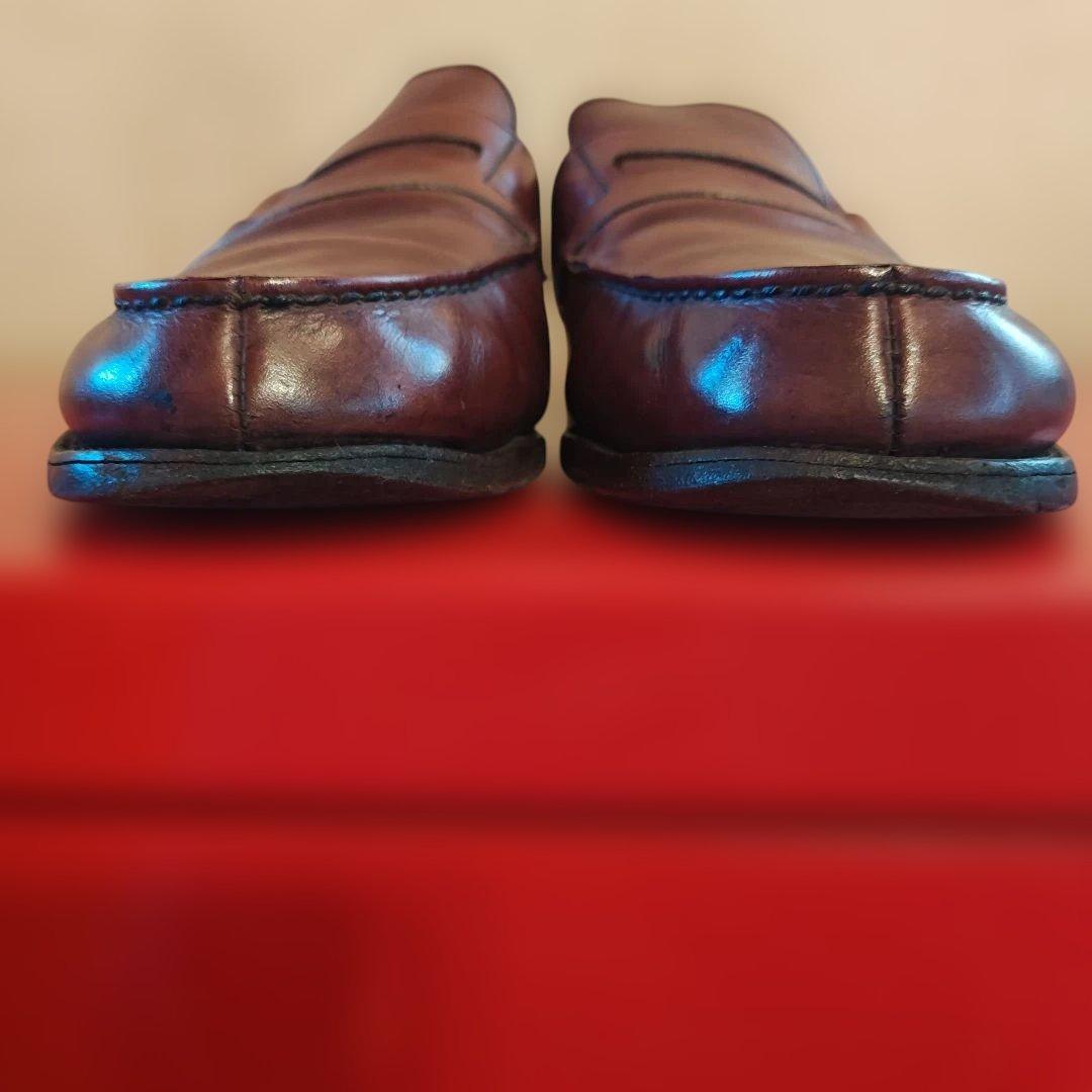 J.M.WESTON 180 シグニチャーローファー 5.5 D バーガンディ