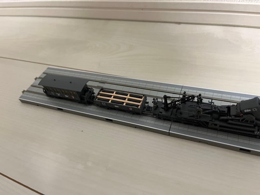 Nゲージ　列車砲　60cm臼砲 　オーディン？　ドイツ軍　装甲列車