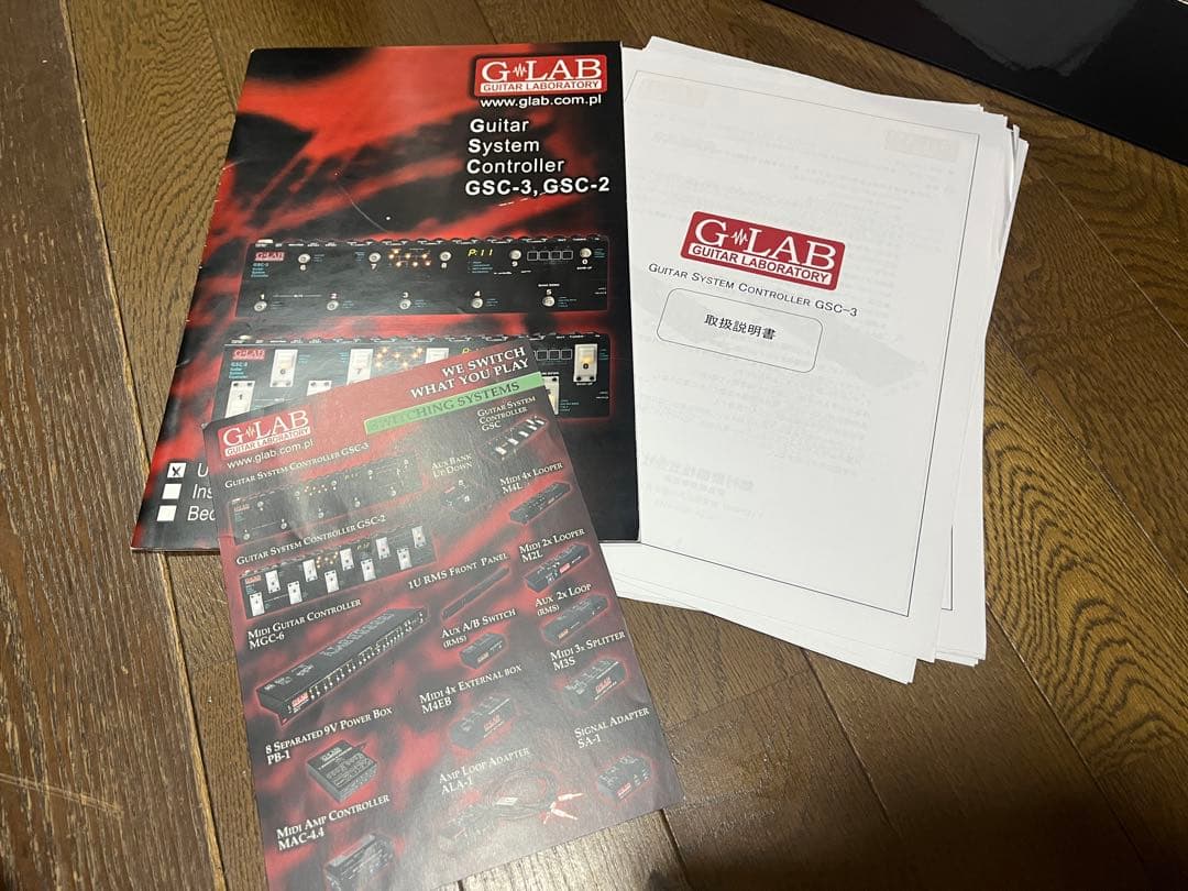 n*読様 G-LAB GSC-3 コントローラー　ギターエフェクター スイッチャ