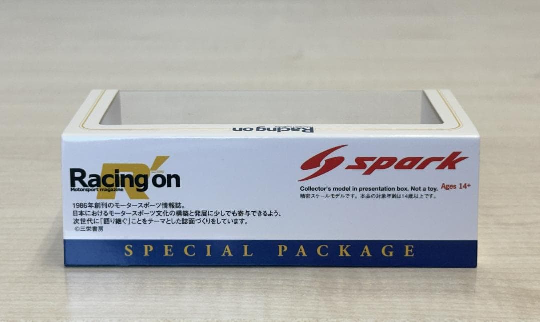 新品 1/43 スパーク レーシングオン特注 ウィリアムズ ホンダ FW11