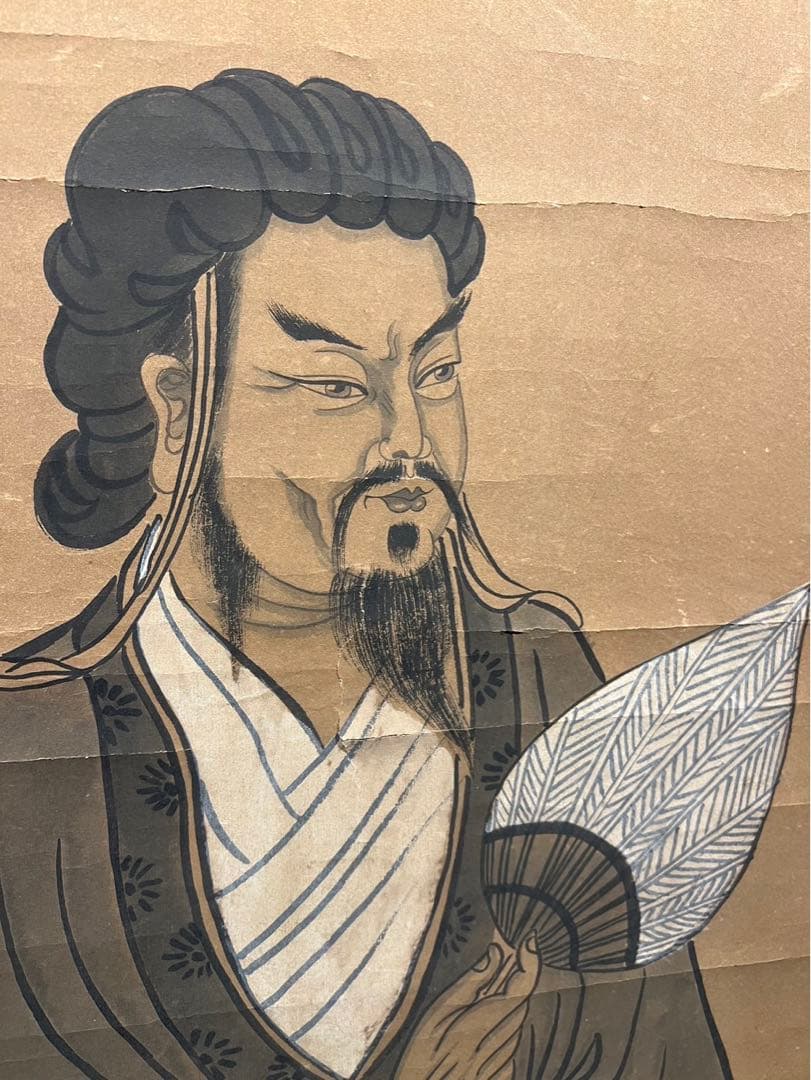 三国志 諸葛孔明 掛け軸