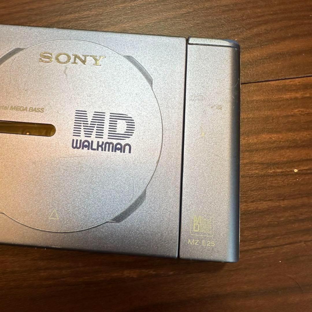 ポータブルプレーヤー SONY MZ-E25 MD Player 0355