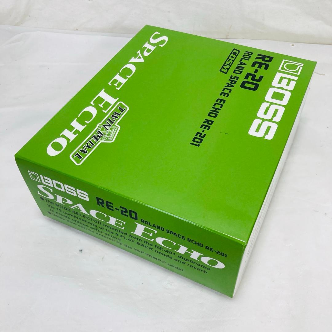 希少 BOSS SPACE ECHO RE-20 エフェクター ツインペダル