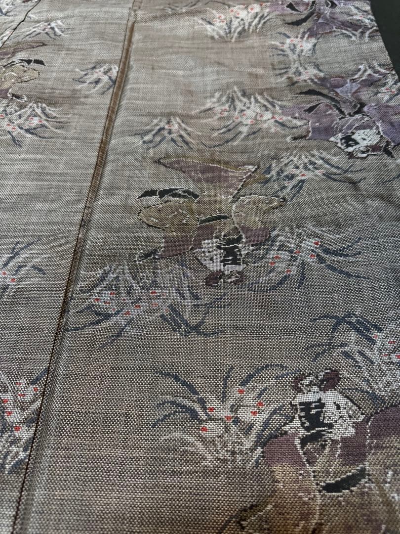 【極上】「都喜ヱ門」本場奄美産大島紬「極上片ス12マルキ」「舞い童子」