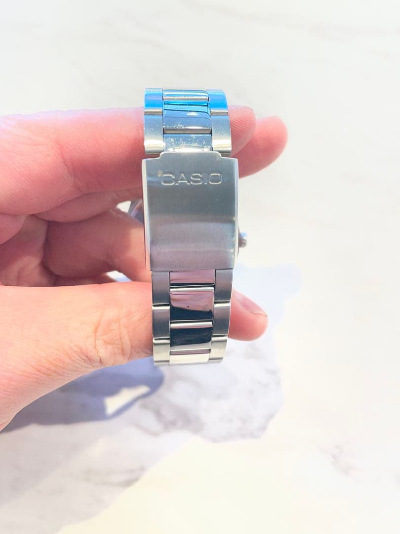 藤*加様 CASIO クォーツ腕時計 WV-58A ミントグリーン