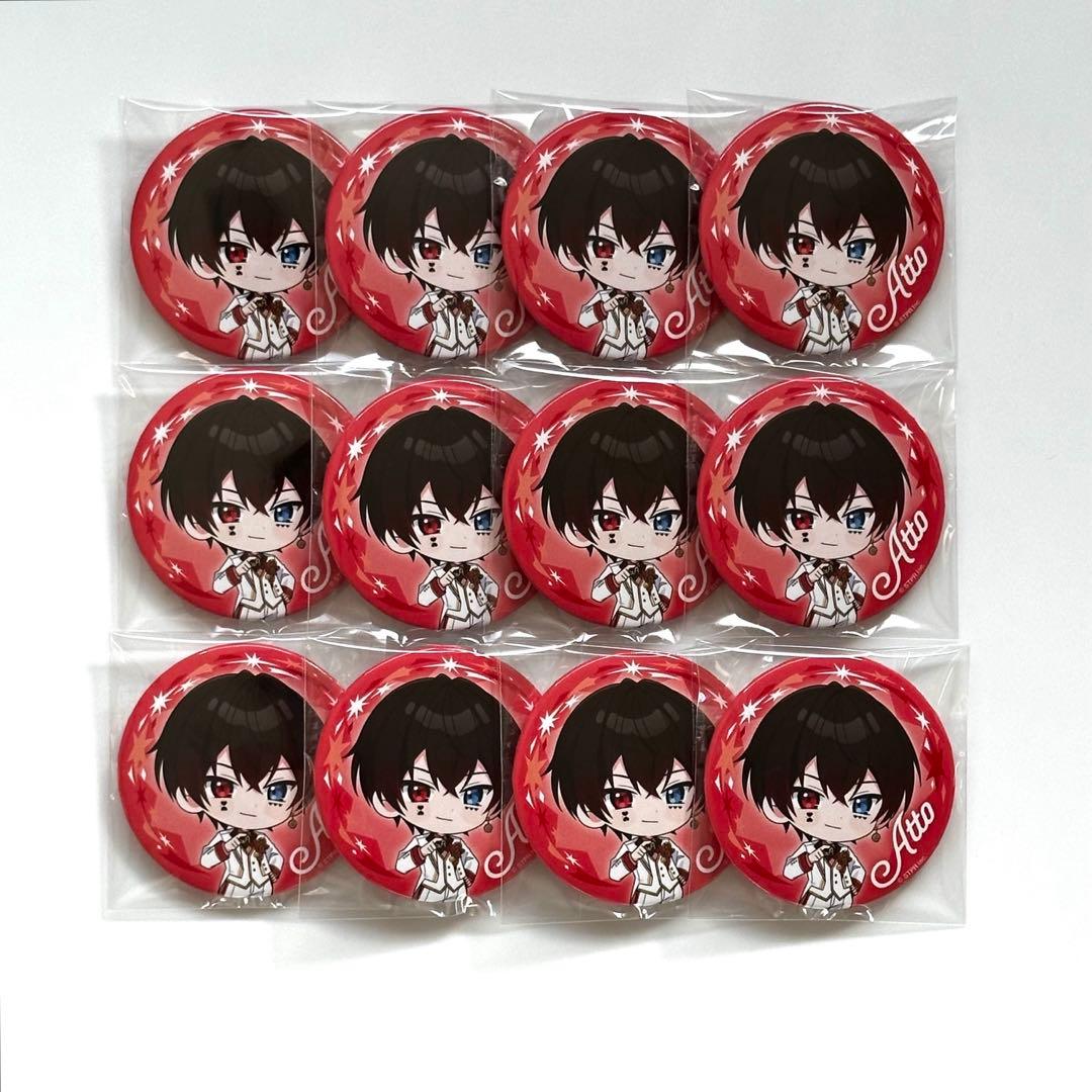 AMPTAKxCOLORS 缶バッジ 3rd Anniversary あっとくん