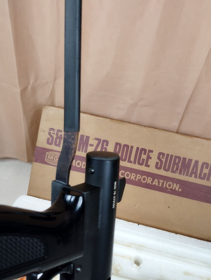 希少　MGC製モデルガン S&W M-76 元箱付 SPG規格品