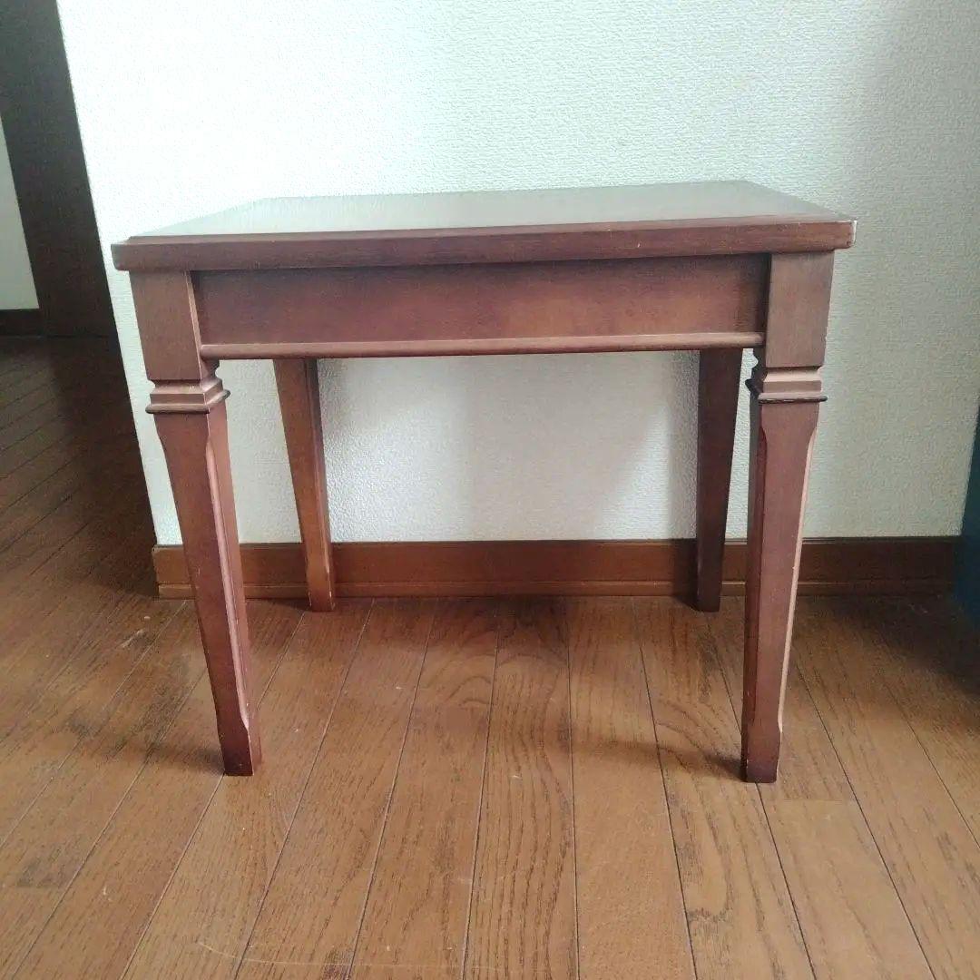 マルニ　地中海　ネスト/サイドテーブル　ブラウン木製　サイドテーブル