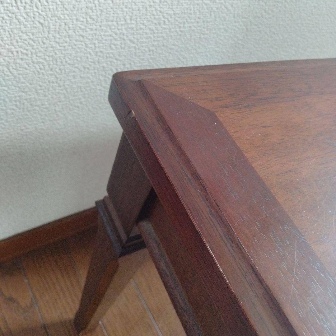 マルニ　地中海　ネスト/サイドテーブル　ブラウン木製　サイドテーブル