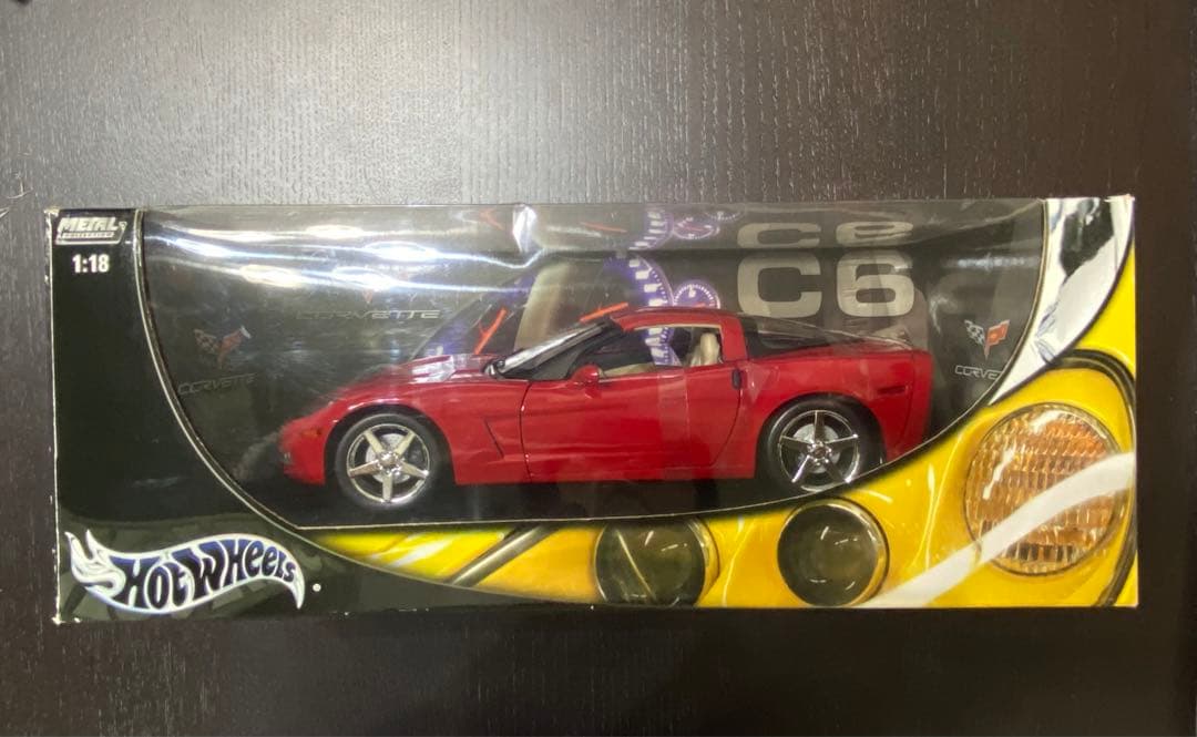 Hot Wheels Corvette C6 1/18 赤