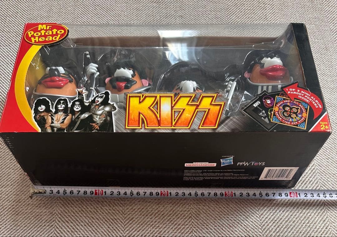 短期値引Mr Potato Headポテトヘッドフィギュア4体セットKISSレア