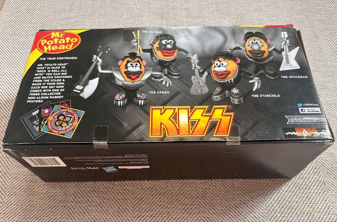 短期値引Mr Potato Headポテトヘッドフィギュア4体セットKISSレア