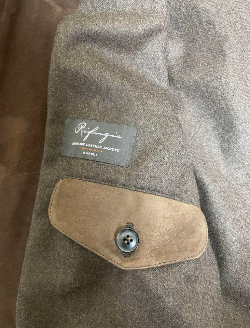 Rifugio リフージオ ライダース レザージャケット