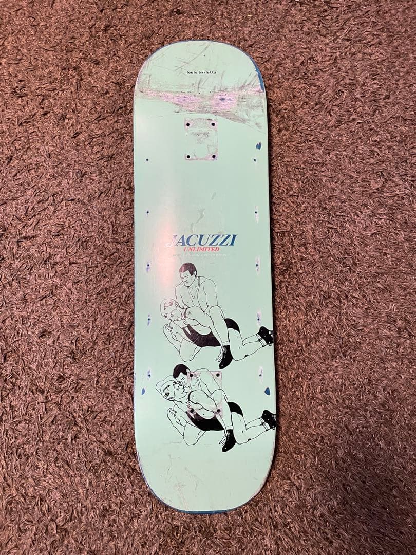 [pipiman893]スケートボードデッキ3枚(レールバー付き)セット