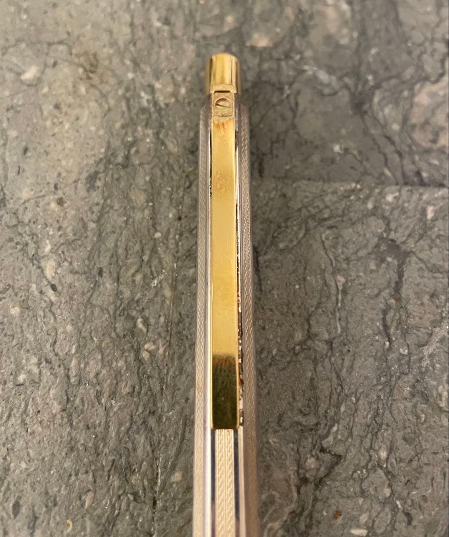 カランダッシュ ボールペン ヘクサゴナル グレンドージュ シルバープレート