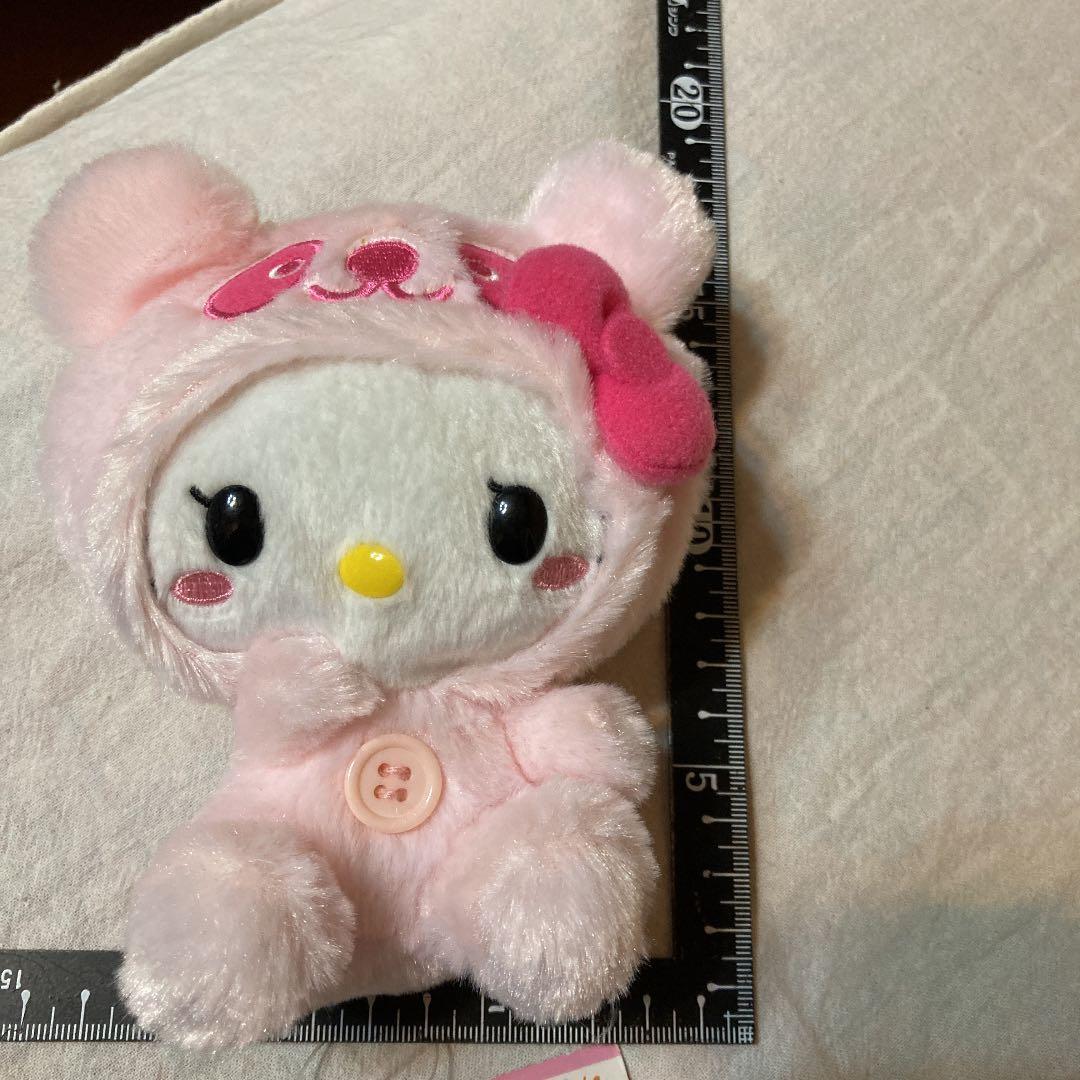 ぬいぐるみ　パンダハローキティ　ロンパースカラー　ピンク　新品未使用
