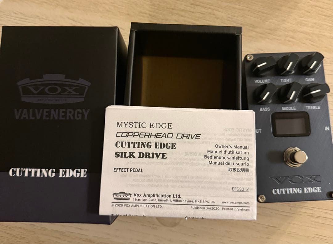 ギター VOX CUTTING EDGE distortion