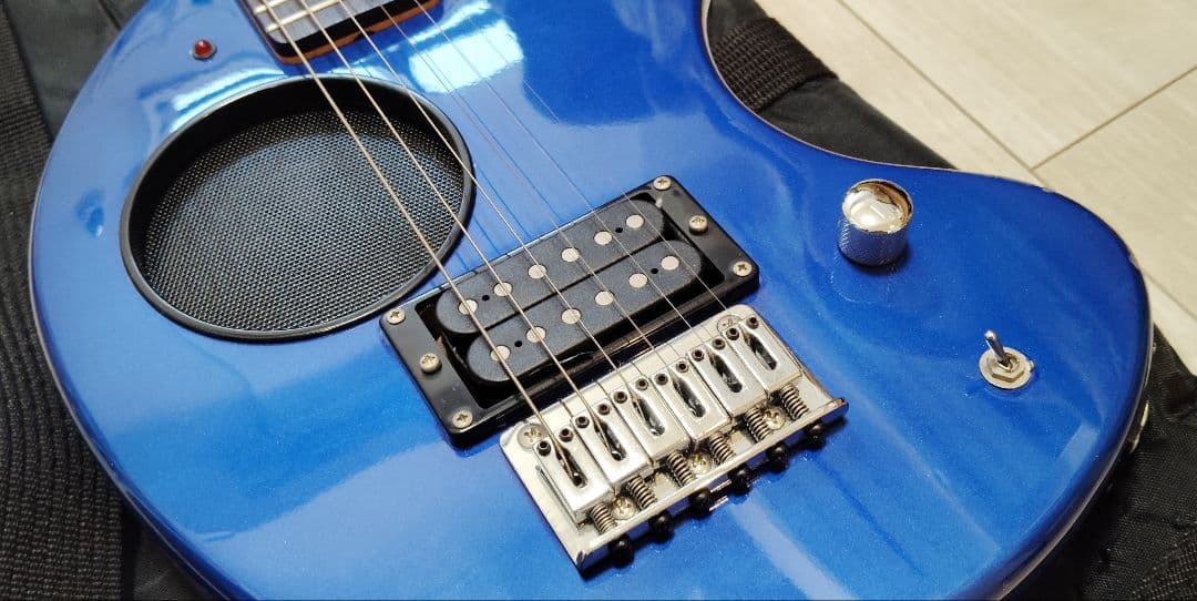 FERNANDES エレキギター ZO-3 青 ソフトケース付き