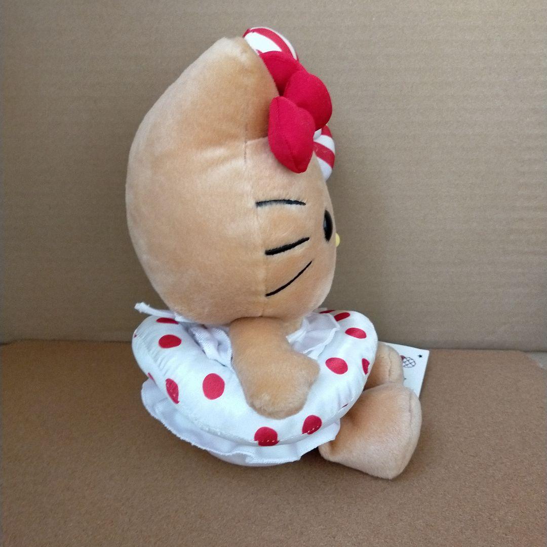 未使用タグ付き ハローキティ ぬいぐるみ バカンス