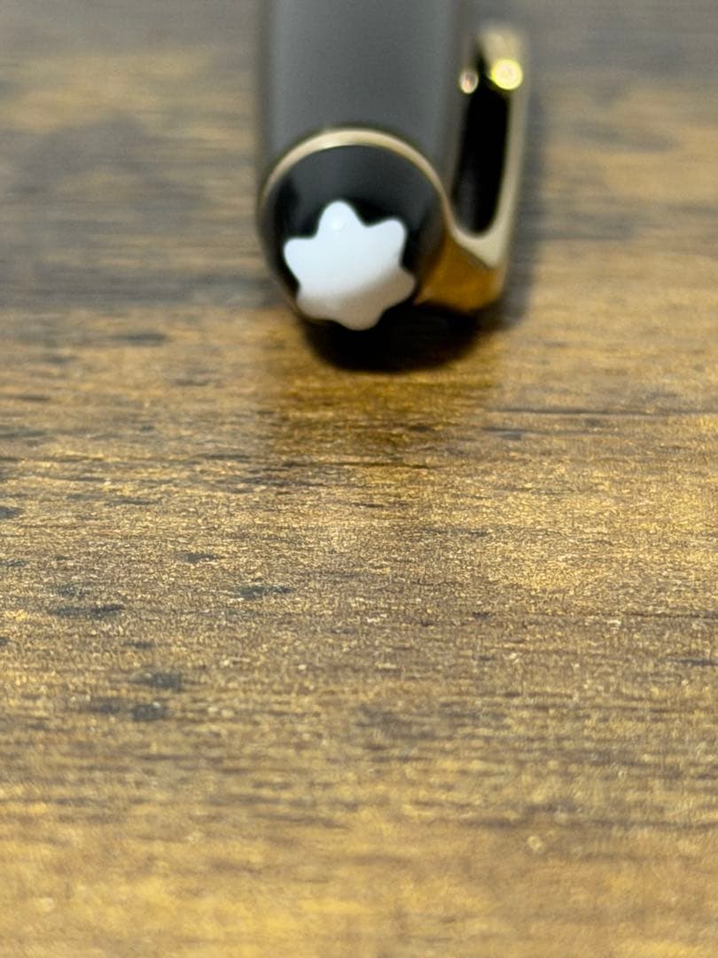 筆記確認&洗浄済　西ドイツ製　モンブラン　14k 万年筆　中細字