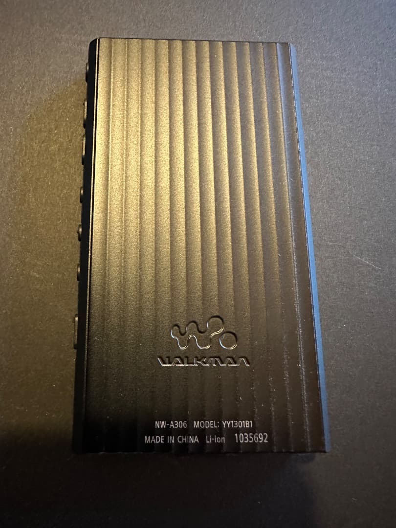 未使用品　SONY NW-A306 ウォークマン 32GB　DAP　ブラック