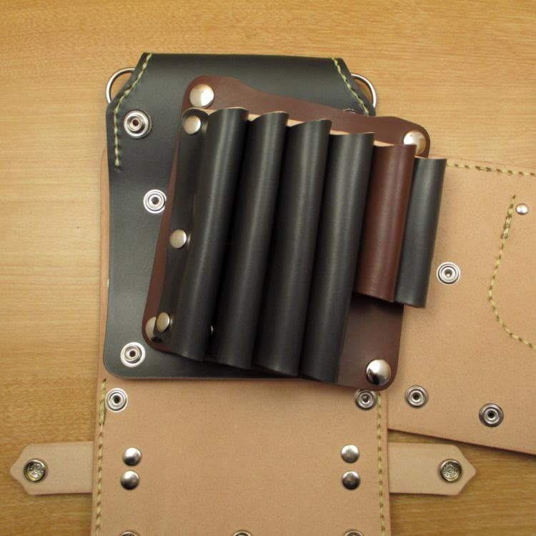 【トリマー向き】 ダークグリーン　６丁　 シザーケース　TSC-18/CGA