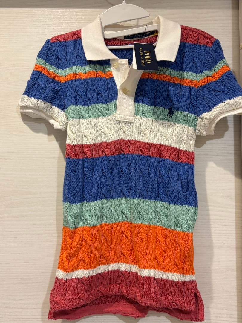 【新品未使用タグ付き】ラルフローレン 半袖ポロシャツ (US XS)