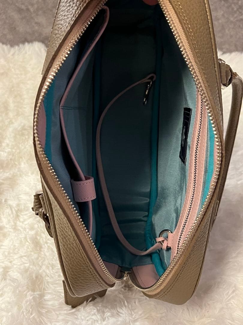 ふなりょう様A.D.M.J ハンドバッグ　レザー