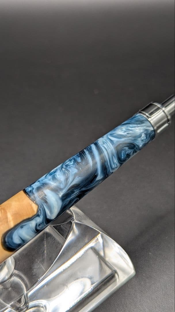 254ペン工房翌檜　レジンウッド　ハイブリッドウッド　木軸シャーペン　ボールペン