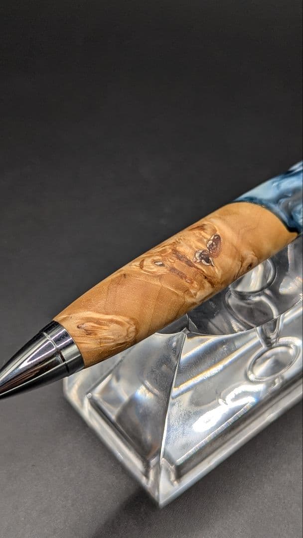 254ペン工房翌檜　レジンウッド　ハイブリッドウッド　木軸シャーペン　ボールペン