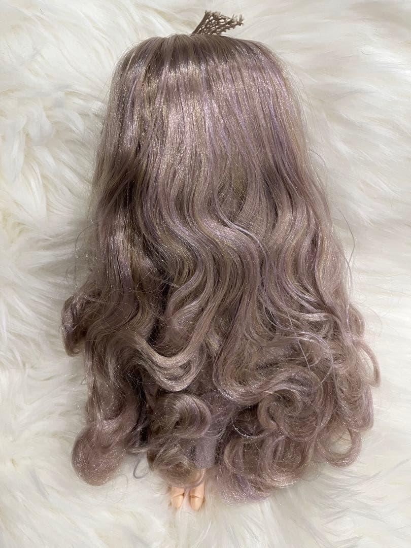 アイシードール　アウトフィット付き　ミックスパープルロング