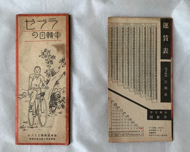鉄道文献資料　7点セット【絵葉書・時刻表・運賃表・歌舞伎座番組...】(復刻版）