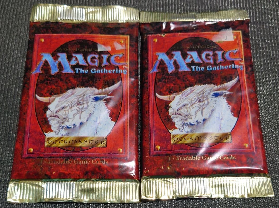 mtg 絶版 ブースターパック 2個セット 基本セット 第4版 4th 4ed