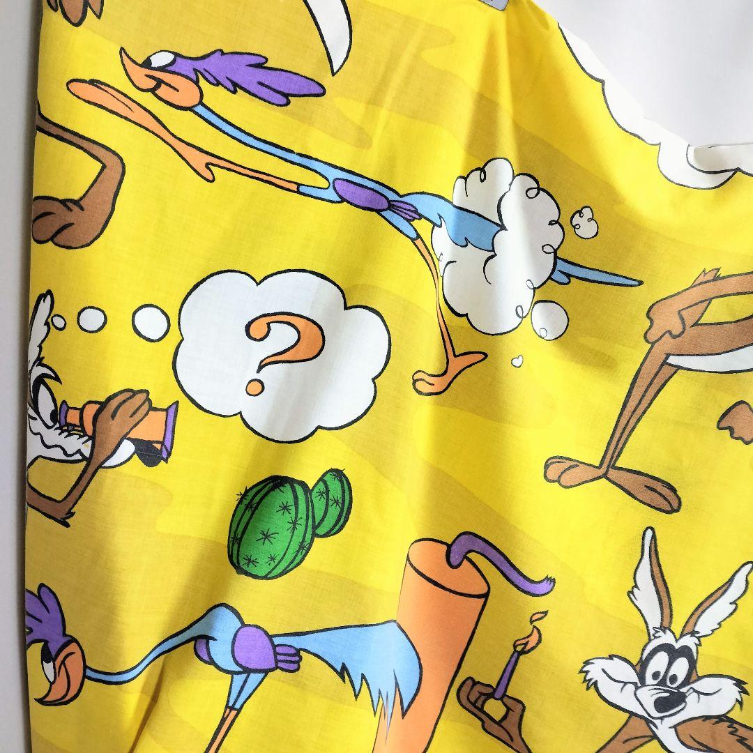 70s ヴィンテージ ロードランナー コヨーテ シーツ ルーニー ワーナー 美品