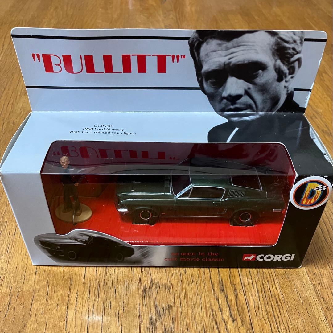 CORGI ブリット マスタング スティーブ マックイーン ミニカー 未使用品