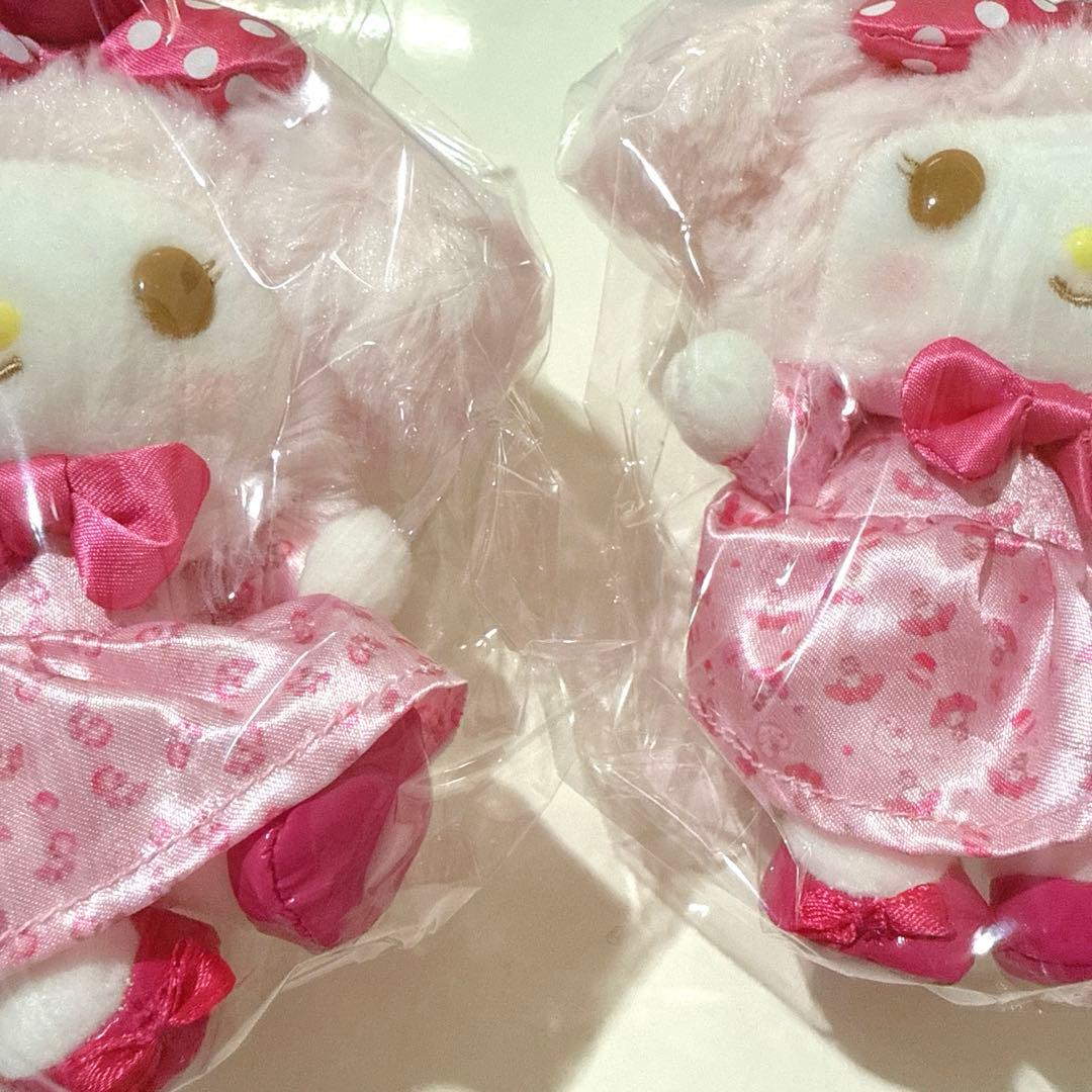 お値下げ中☆マイメロ 40周年 プリメロ マスコットキーホルダー 新品