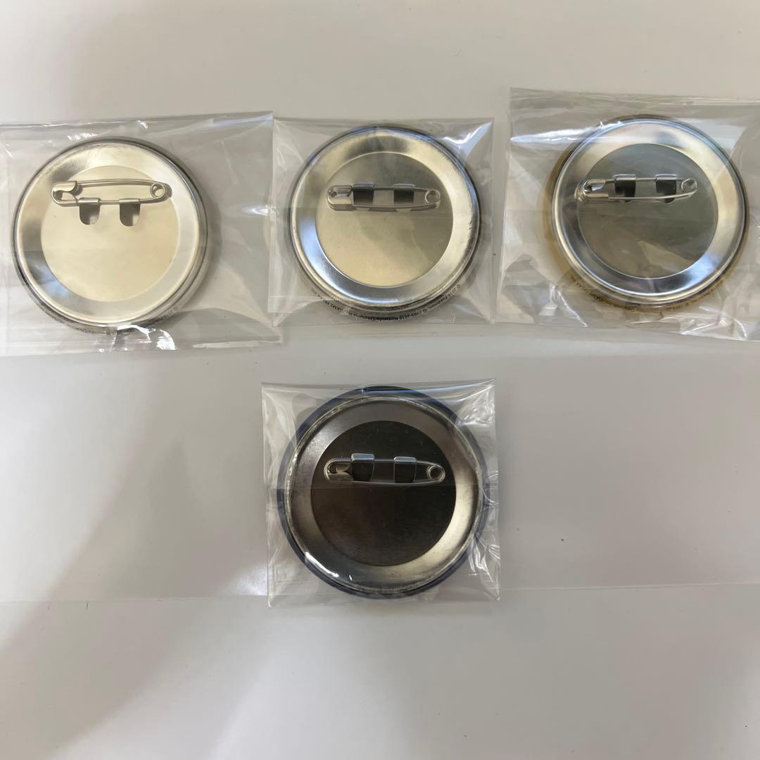 ポケモン缶バッジコレクション　マツバ　ツクシ　ミナキ　アクロマ　ジョウト組美品