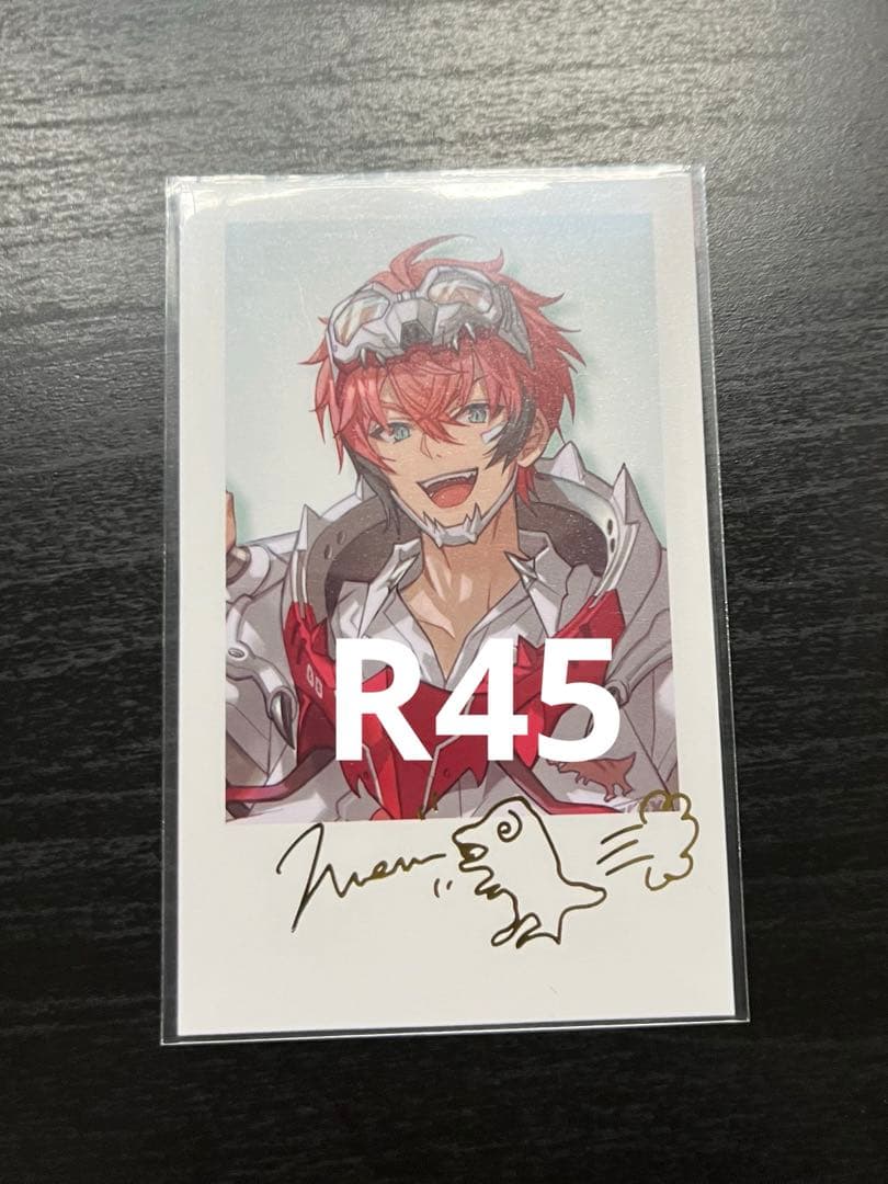 にじさんじ 赤城ウェン デビュー チェキ カード