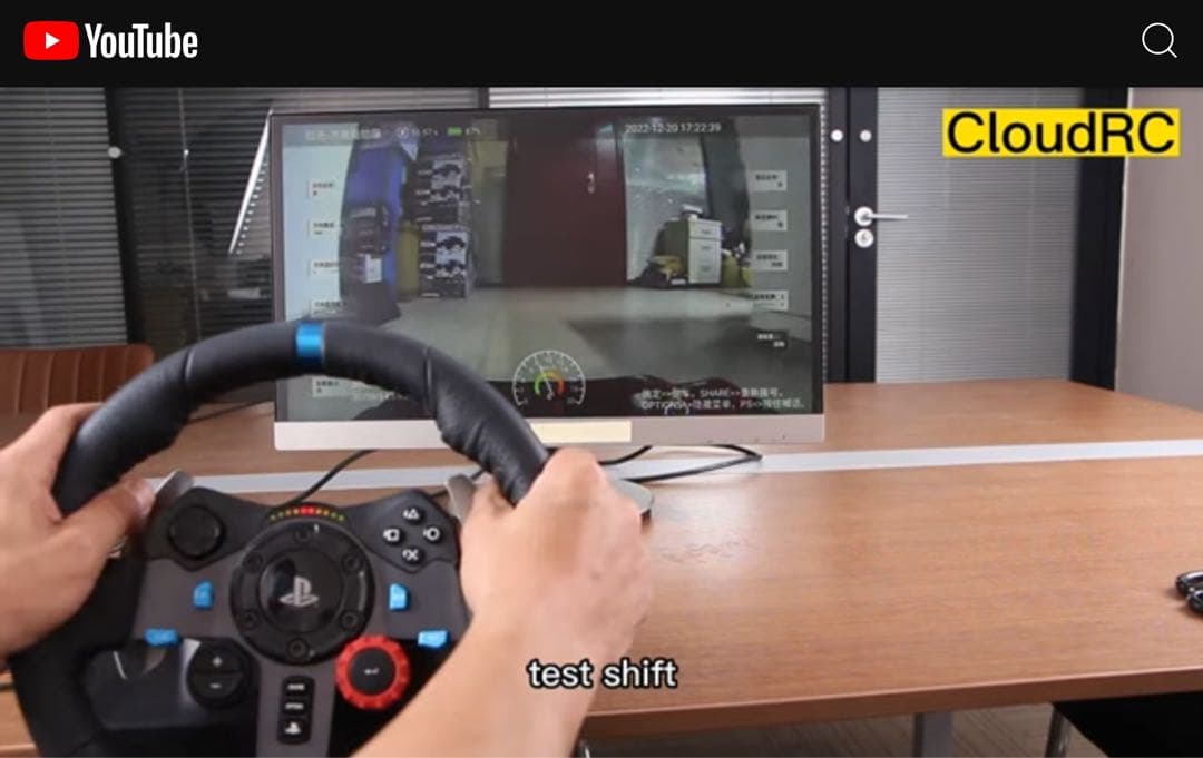 CloudRC Adven X3 RcCar FPV Remote ハンコンRC