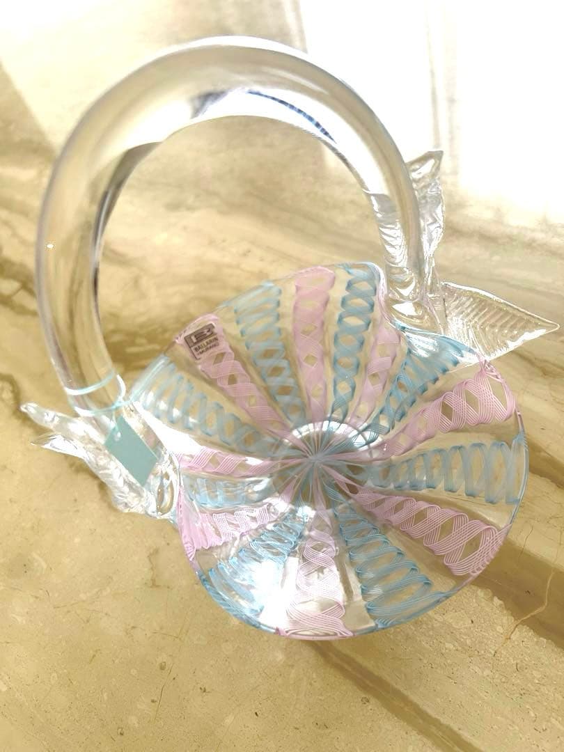 MURANO BALLARINイタリアヴェネチアンガラスレース バラリン工房新品