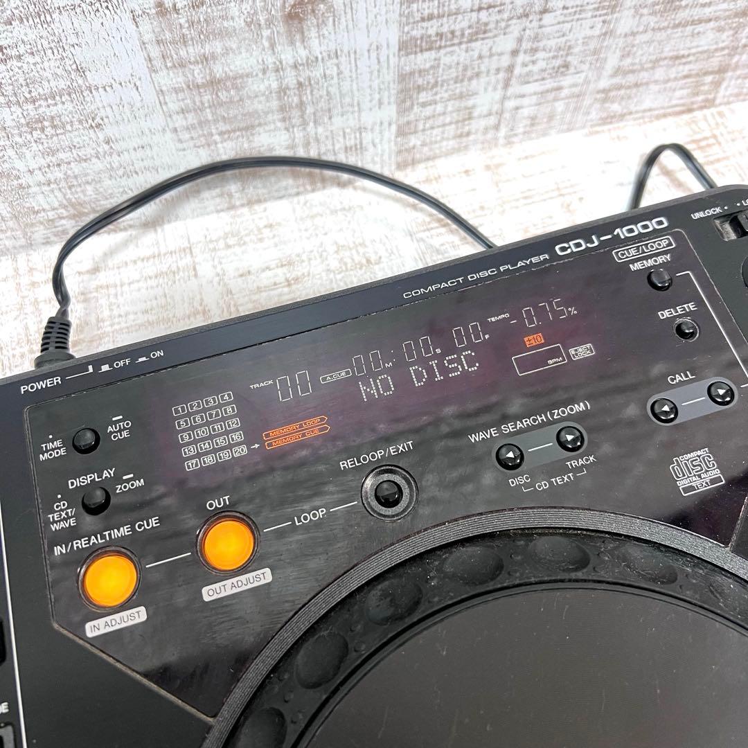 PIONEER CDJ コンパクトディスクプレーヤーCDJ-1000