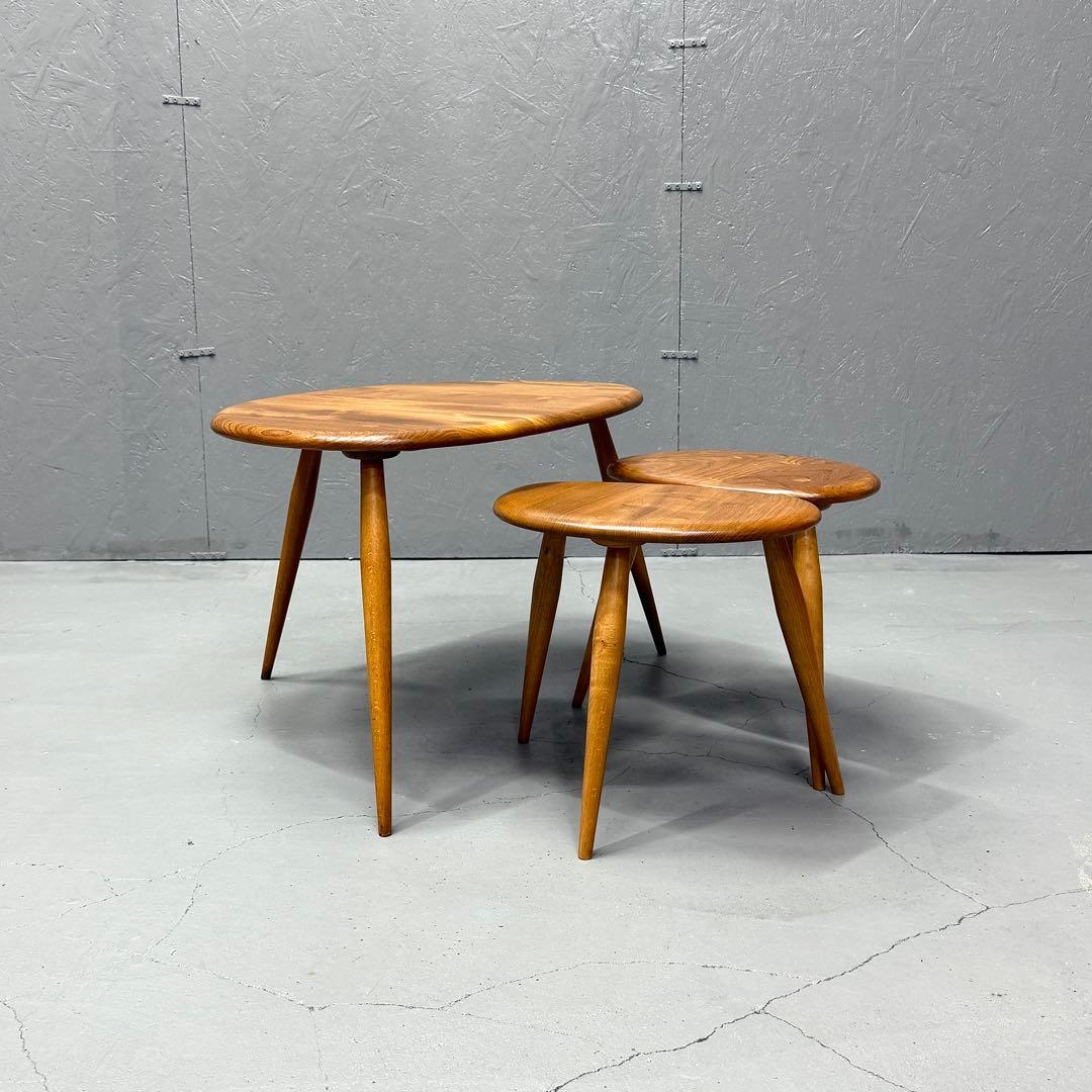 ERCOL(アーコール) ペブルテーブル (402)