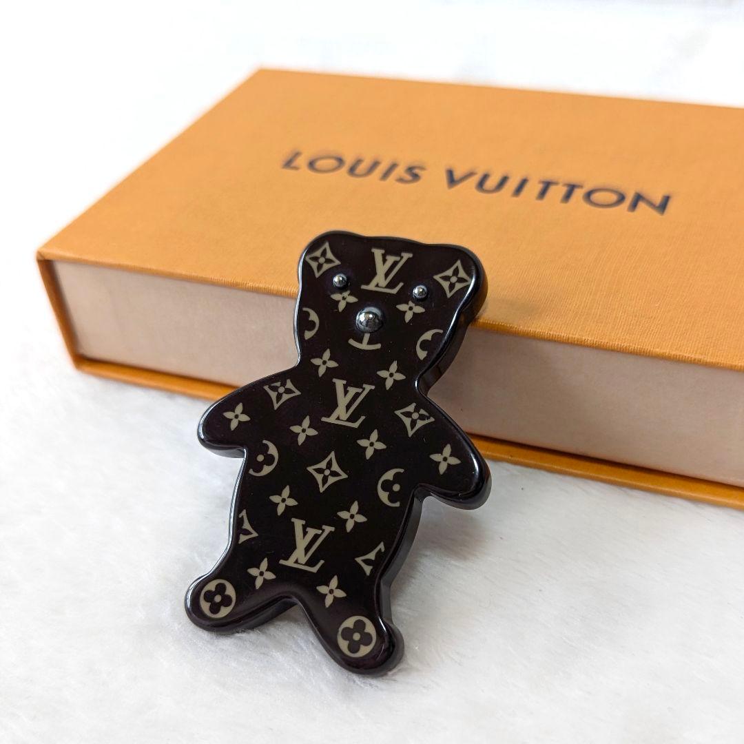✨箱付き✨LOUIS VUITTON ブロッシュ ヌヌール ベア ブローチ