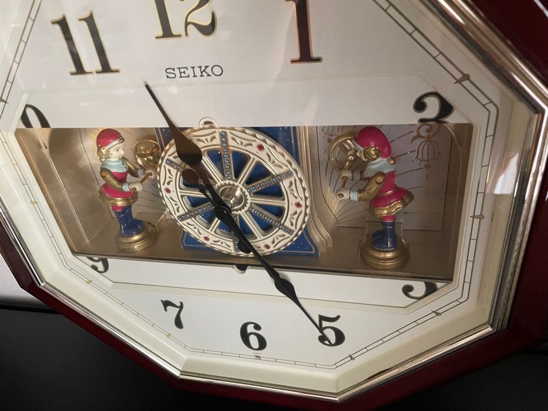 SEIKO セイコー からくり時計 PUPPET パペット 動作品 RE522B