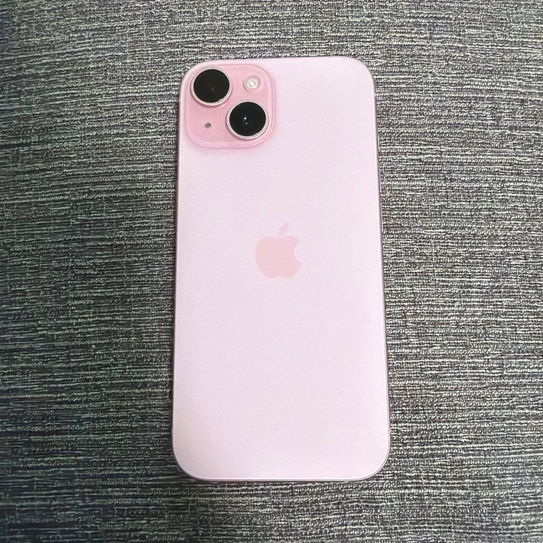 【美品】iPhone 15 128GB ピンク