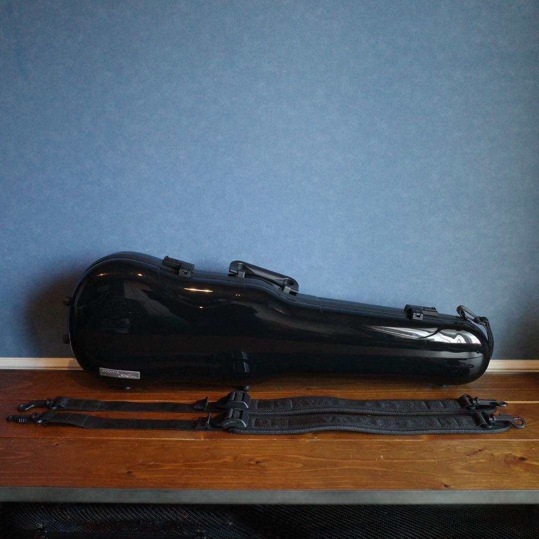 ドイツ製 Gewa Air 1.7 バイオリン4/4用ハードケース 光沢ブラック
